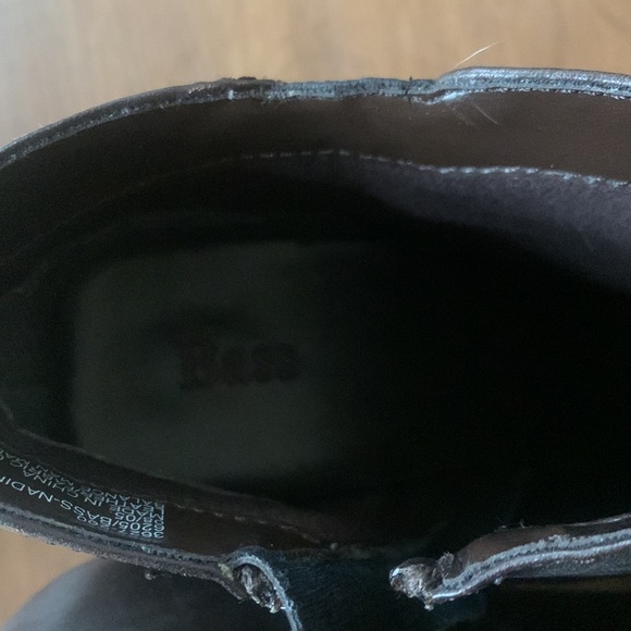 Bass ankle boots! 9m dark brown! - Picture 3 of 3